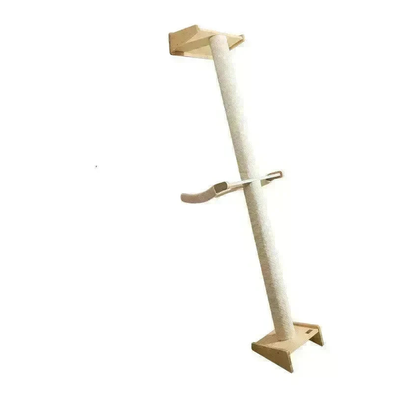 Solid Wood Large Cat Climbing Frame Cat Litter Cat Tree One Cat Shelf - EX-STOCK CANADA
