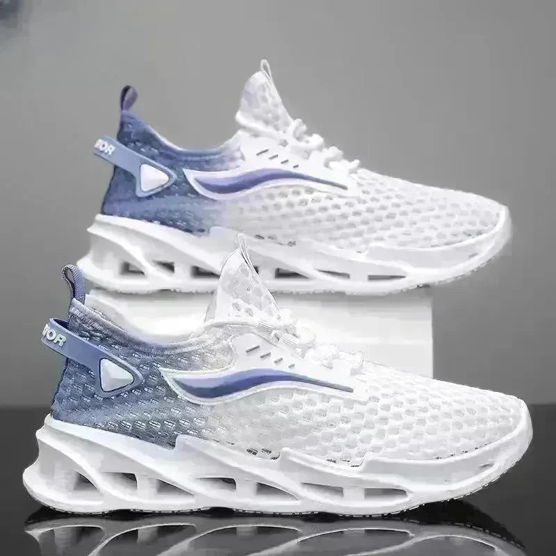 Men's Casual Walking Running Non slip  lace up sneakers - EX-STOCK CANADA
