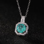 Perfume Bottle Pendant Necklace Women's Full Diamond - EX-STOCK Canada