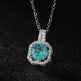 Perfume Bottle Pendant Necklace Women's Full Diamond - EX-STOCK Canada