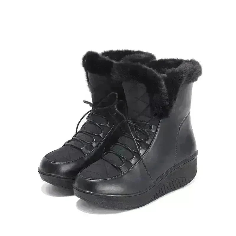 Women's Winter Boots faux fur winter shoe for women knee high winter boot
