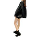 Loose Embroidered Lettered Black Denim Jacket Slimming Jacket Coat For Women - EX-STOCK CANADA