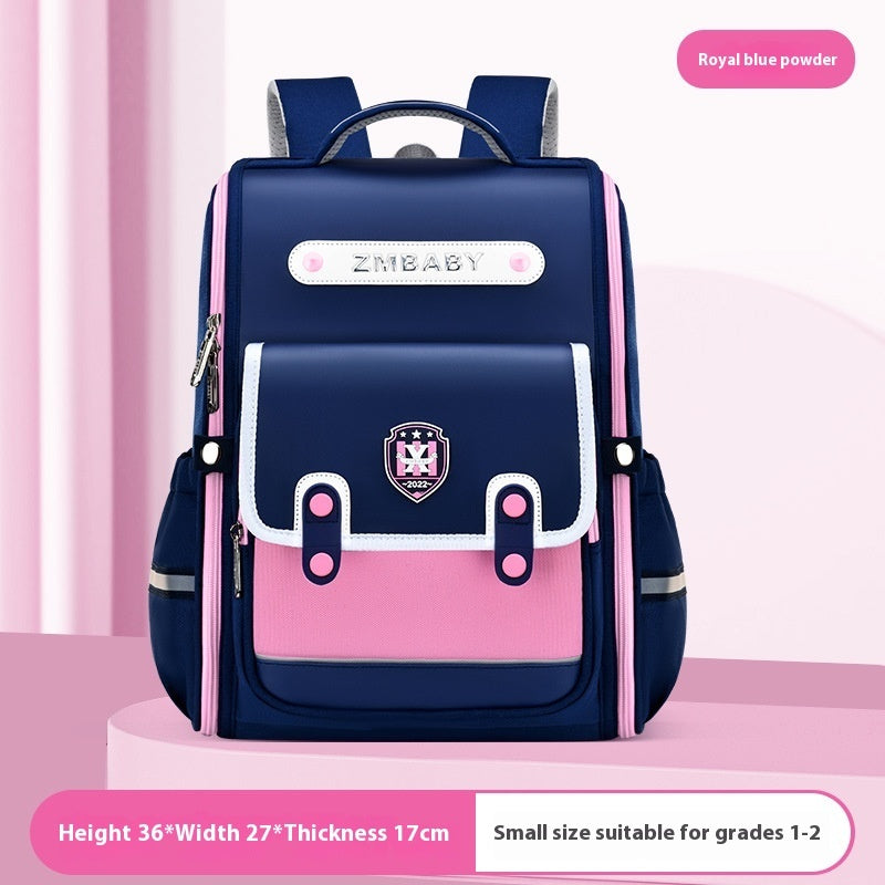 New Sesame Baby Primary School Schoolbag Grade 1-3-6 British Style Boys' Schoolbag Lightweight Girls Backpack EX-STOCK