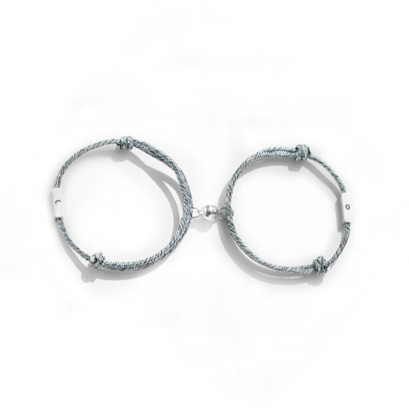 Bracelet Couple Soleil et Lune en Alliage - EX-STOCK Canada