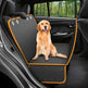 Dog Car Seat Cover View Mesh Pet Carrier Hammock Safety Protector Car Rear Back Seat Mat With Zipper And Pocket For Travel - EX-STOCK CANADA