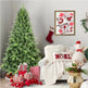 Artificial 6ft Green Christmas Tree With 1339PVC Hard Needle Mixed Branch Tips EX-STOCK Canada 