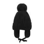 Otoño e invierno el lindo gorro de lana de tejer para niños
