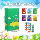 12Packs Christmas Dinosaur Candy Bags With 24Pcs Stickers Party Favor Bags Paper Gift Bags Treat Goody Gift Wrapping Bags For Christmas Halloween Dinosaur Themed Birthday Party Supplies EX-STOCK