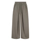 Women's Embroidered Balloon-Leg Sweatpants – Pleated Ultra-Wide Drawstring Pants | Gray, Pink & Gray Green 6