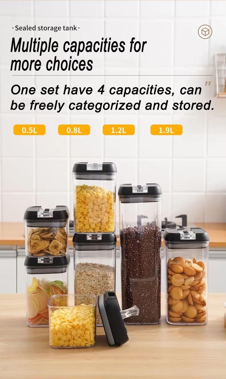 7-piece Set Of Food Containers 