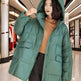 Plus-size Down Jacket In Anhui Red Casual Fashionable Extra-thick And Super Warm - EX-STOCK Canada
