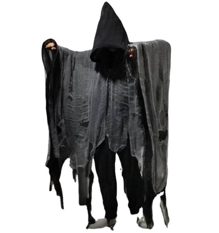 Halloween Cloak Cos Zombie Clothing Skull Cloak Props EX-STOCK