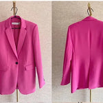 Ladies Fashion Blazer Women Pant suit - EX-STOCK CANADA