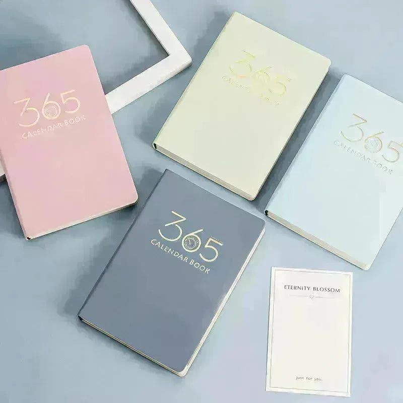 365-day Daily Planner Self-discipline And Clock-in Student Journal Notebook