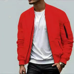 Men's Casual Baseball Varsity Jacket Spring And Autumn
