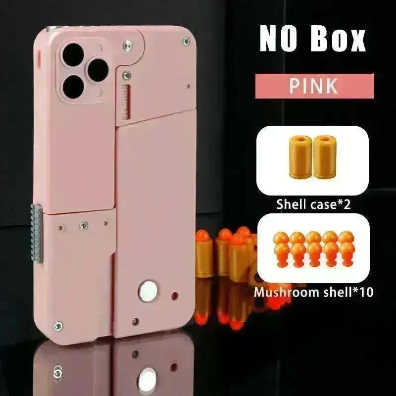 mobile phone shape folding soft bullet gun toy - EX-STOCK CANADA