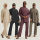 Abbigliamento esterno femminile musulmano del Medio Oriente, ampio, completo con pantaloni a maniche lunghe - EX-STOCK Canada