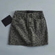 Leopard Print Mini Denim Skirt Women's High Waist Pencil Skirt - EX-STOCK CANADA