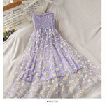 Women Dresses Summer V Neck Floral Print Boho Beach vacation Mini Dress - EX-STOCK CANADA