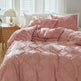 Cut Flower Geometric  Simple Pure Color Duvet Cover Pillowcase EX-STOCK Canada 