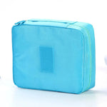 Portable Cosmetic Bag Waterproof Divider Multi-grid Pockets Toiletry Bags Travel Storage Handbags Women Make Up Bag - EX-STOCK CANADA
