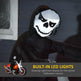 6' Long Halloween Grim Reaper Flaming Motorcycle Outdoor LED Lighted Airblown Inflatable Decoration Holiday Seaon Garden Lawn Decor EX-STOCK Canada 