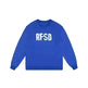 Fleece-lined Loose Street Drop-shoulder Printed Round Neck Sweatshirt Unisex - EX-STOCK CANADA