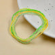 Luminous Bead Colored Beaded Anklet Bracelet - EX-STOCK CANADA