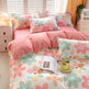 3 Piece Spring Floral Duvet Cover Set For Women Adults Home Bedroom Flowers Bedding Set With 2 Pillowcases Twin Full Queen King Size EX-STOCK Canada 