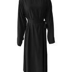 Vestido Musulmán de Mujer Talla Grande con Cordones - EX-STOCK Canada