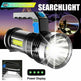 LED Flashlight USB Rechargeable Torch COB Spotlight Camping Light High Lumens Emergency Lamp 3 Modes Waterproof EX-STOCK