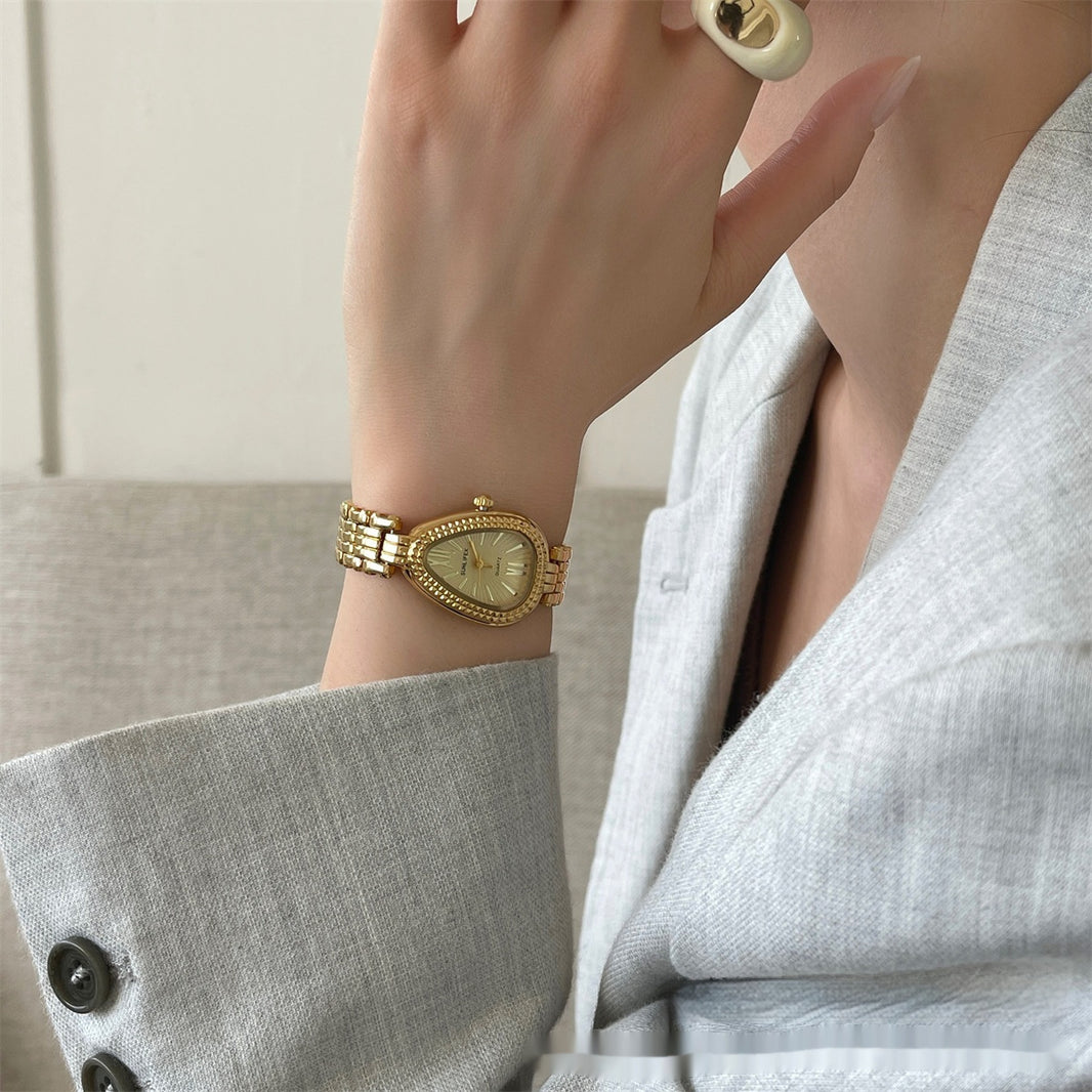 Golden Snake Head Gorgeous Chain Watch Women EX-STOCK Canada 