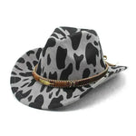 Estilo de camuflaje de estilo occidental sombrero de vaqueros