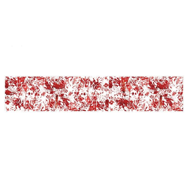 Halloween Horror Bloody Hand Printed Tablecloth Decoration EX-STOCK