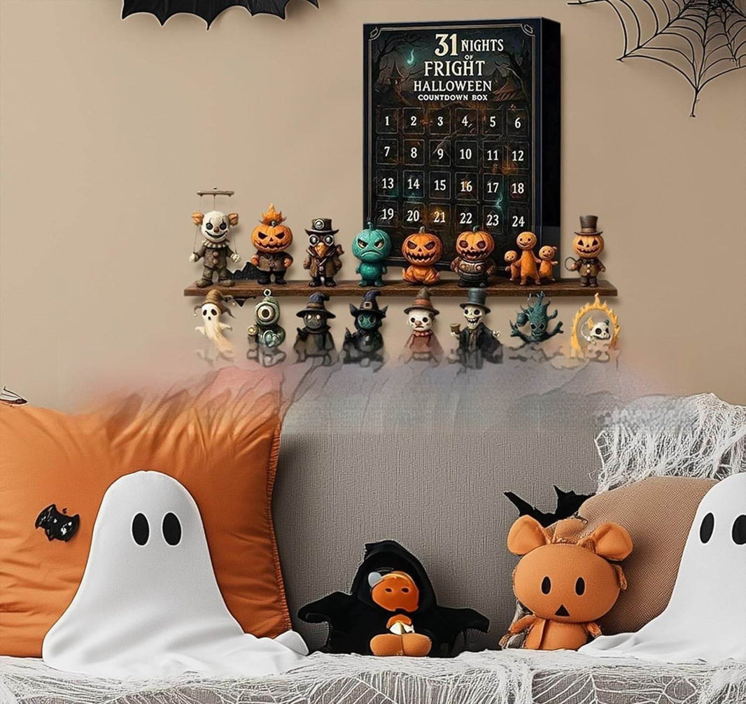 31 Night Scare Halloween Countdown Box With Doll Advent Countdown Blind Box EX-STOCK