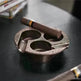 Three-slot Retro Metal Easy-to-clean Cigar Ashtray - EX-STOCK CANADA