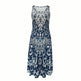 Women's Summer Sleeveless Boho Maxi Sundress Casual Beach Dress EX-STOCK