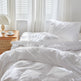 Cut Flower Geometric  Simple Pure Color Duvet Cover Pillowcase EX-STOCK Canada 