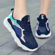 Casual Colorblock Lace-up Sneakers Girls Versatile Breathable Lightweight Walking Running Shoes - EX-STOCK CANADA