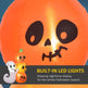 HOMCOM 5ft Inflatable Halloween Decoration Ghost And Pumpkin, Blow Up Outdoor LED Yard Display, Waterproof - EX-STOCK Canada