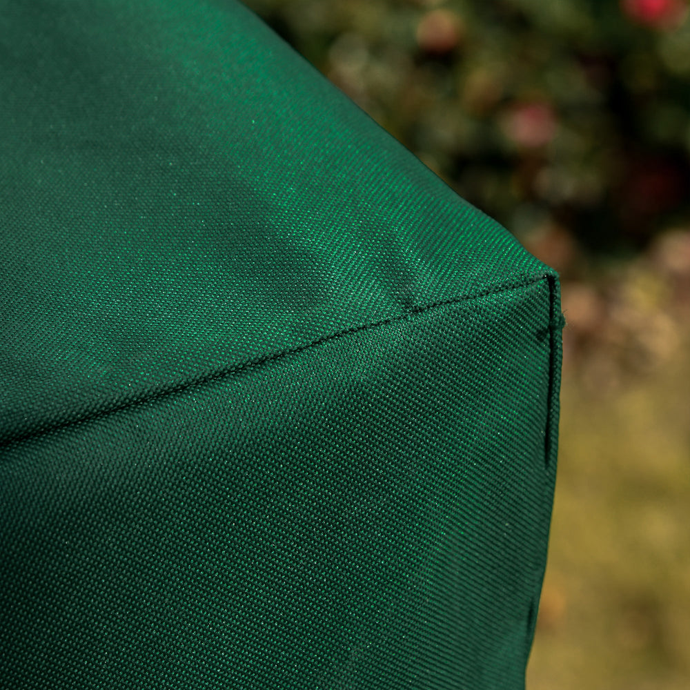 600D Oxford 3-Seater Patio Swing Cover Outdoor Swing Chair Cover Rain Protection Waterproof Anti-UV, Dark Green EX-STOCK