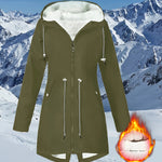 Women's Hooded Plush-Lined Coat – 6 Colours, S–5XL 9