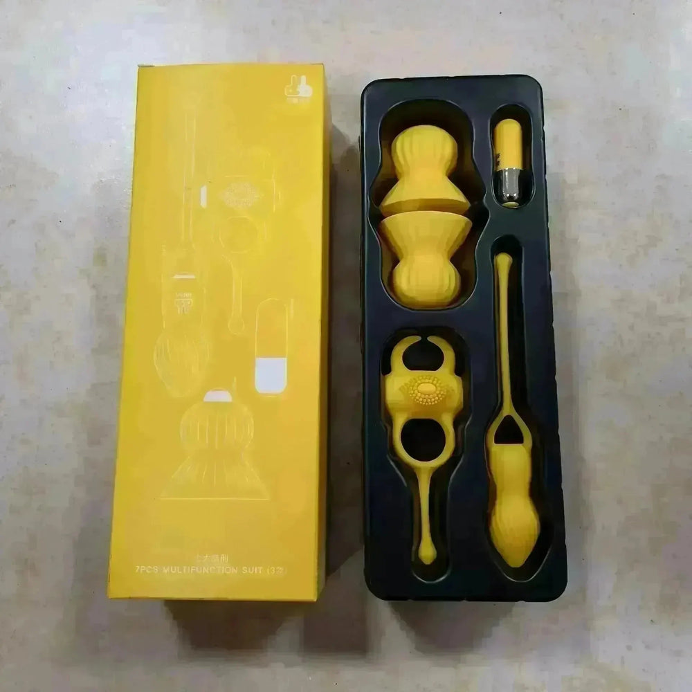 Thunder Storm Seven Torture Multi-functional Sex Toys Kit For Women - EX-STOCK CANADA