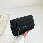 Luxury Women's Chain Embossed Square flap Shoulder Bag for women - EX-STOCK CANADA