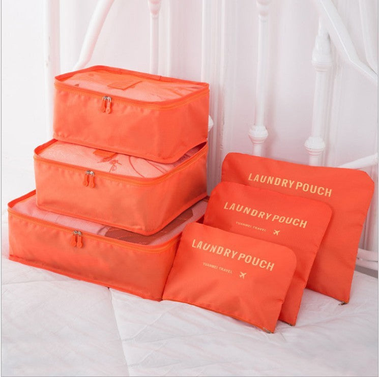 6 PCS Travel Storage Bag Set for Clothes Tidy Organizer EX-STOCK Canada 