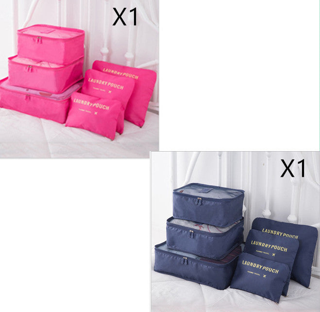 6 PCS Travel Storage Bag Set for Clothes Tidy Organizer EX-STOCK Canada 