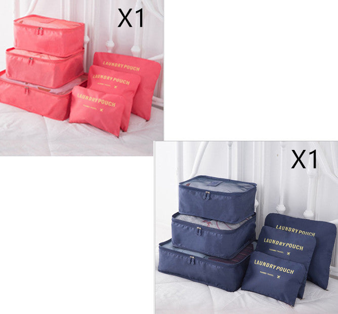 6 PCS Travel Storage Bag Set for Clothes Tidy Organizer EX-STOCK Canada 