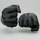 Open Road Men's Perforated Armored Leather Motorcycle Gloves 