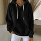 Women's Solid Color Lamb Fleece Lined Versatile Sweatshirt For Autumn And Winter EX-STOCK Canada 