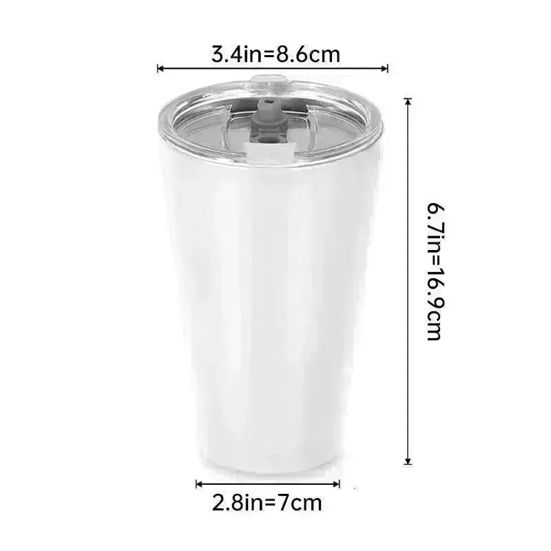 600ml 20oz Customized Car Mug Stainless Steel Tumbler Gift DIY Beer Mug - EX-STOCK CANADA